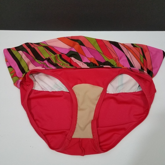 Catalina Lola Fit Mini Skirt Swim Bottom L 12/14 - Picture 8 of 11